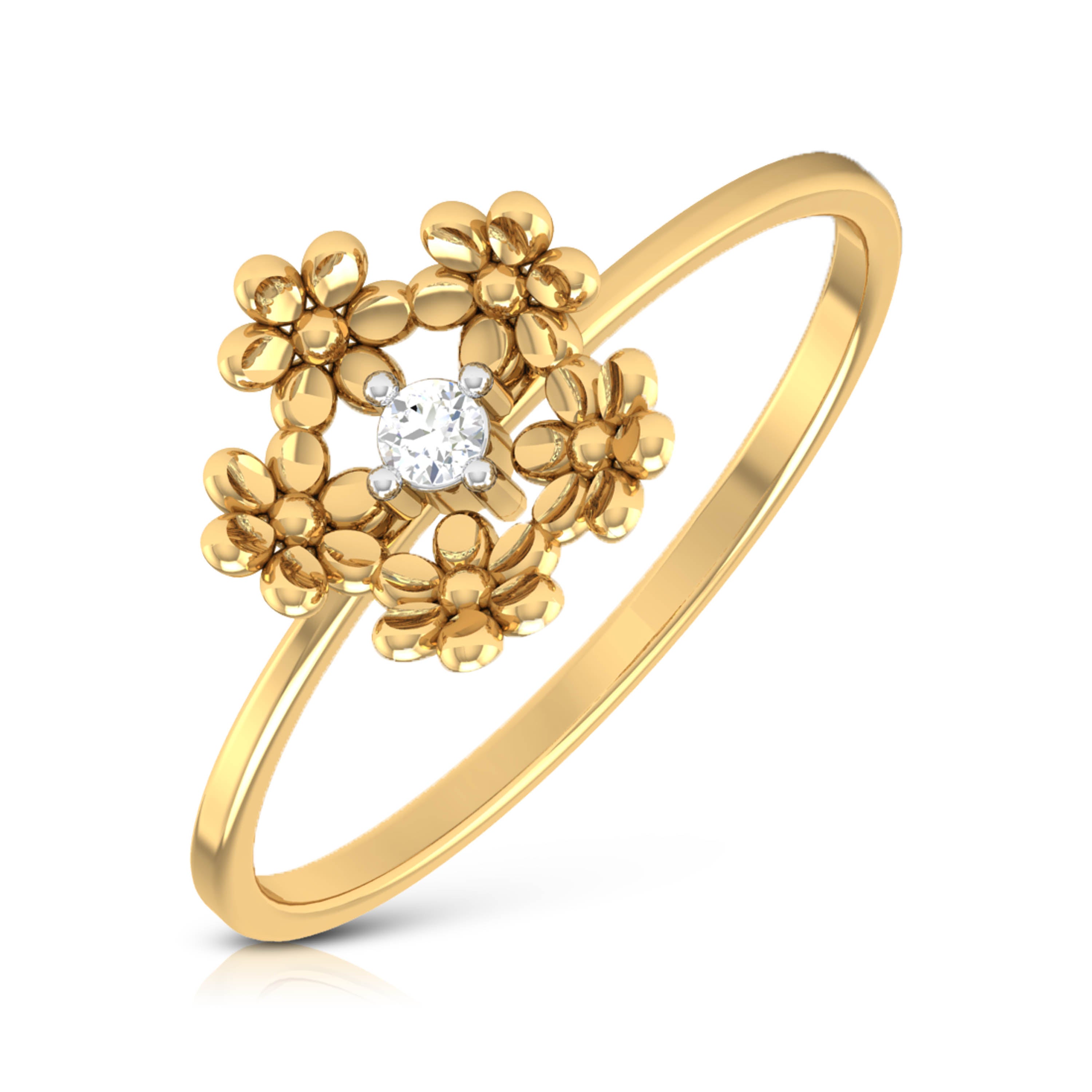 Gossamer Galaxy Gala 14Kt Diamond Ring