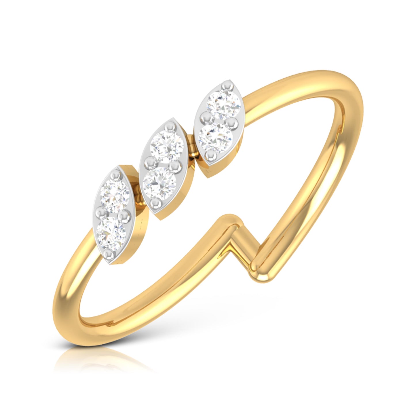 Ember Eclipse Eternal 18Kt Diamond Ring