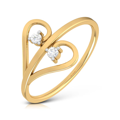 Lustrous Luminance Luxe 18Kt Diamond Ring