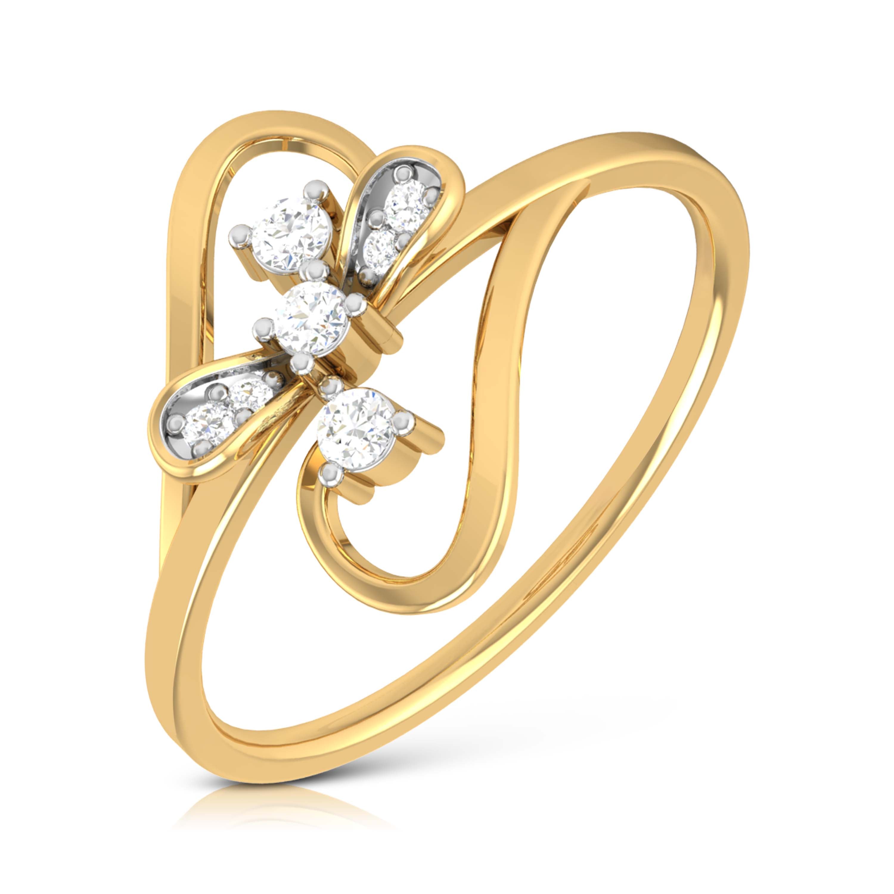 Moonlit Majesty Mirage 14Kt Diamond Ring