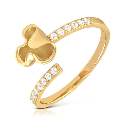 Celestial Chantilly Charm 14Kt Diamond Ring