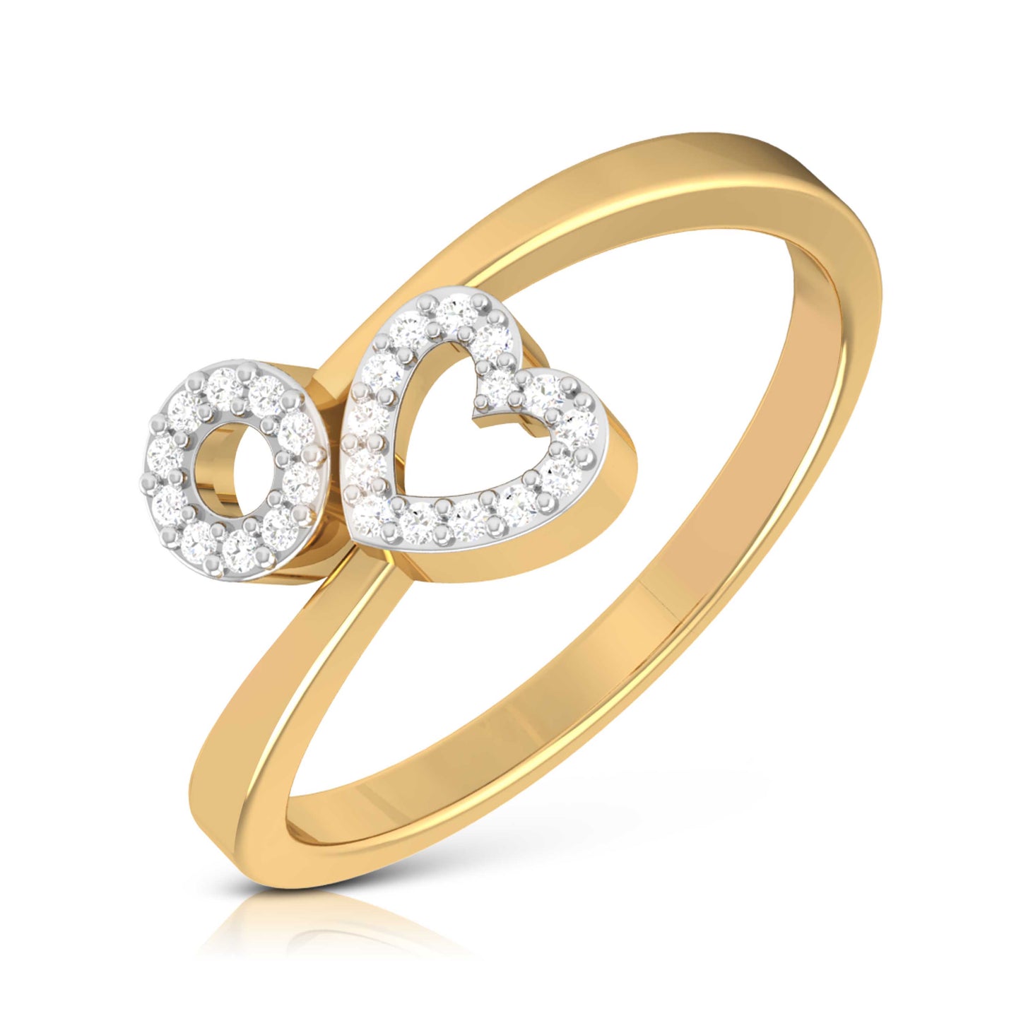 Azure Alchemy Allure 14Kt Diamond Ring
