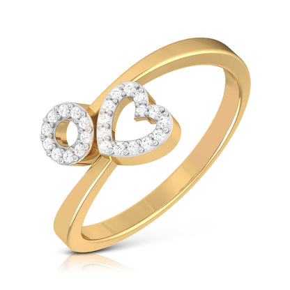 Azure Alchemy Allure 14Kt Diamond Ring