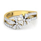 Whispering Willowbloom Diamond Bloom Ring