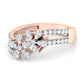 Whispering Willowbloom Diamond Bloom Ring