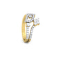 Celestial Cascade Crown Diamond Crown Ring