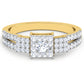 Ember Eclipse Eternal Flame 14Kt Diamond Ring