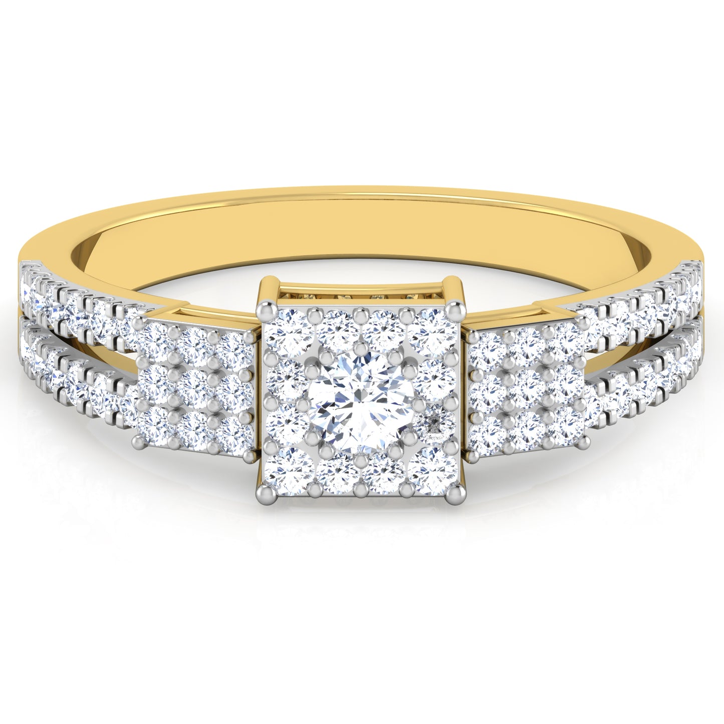 Ember Eclipse Eternal Flame 14Kt Diamond Ring