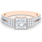 Ember Eclipse Eternal Flame 14Kt Diamond Ring