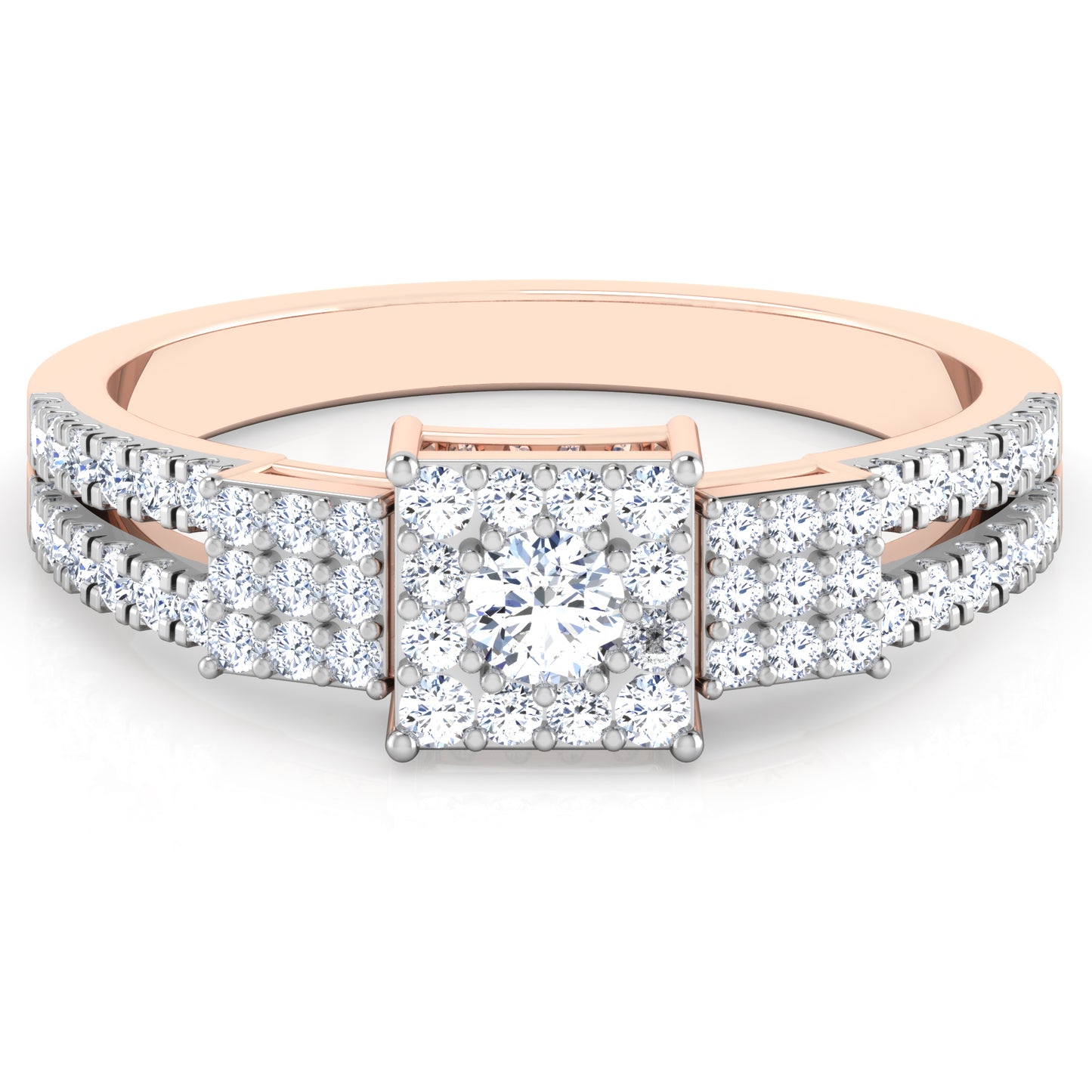 Ember Eclipse Eternal Flame 14Kt Diamond Ring