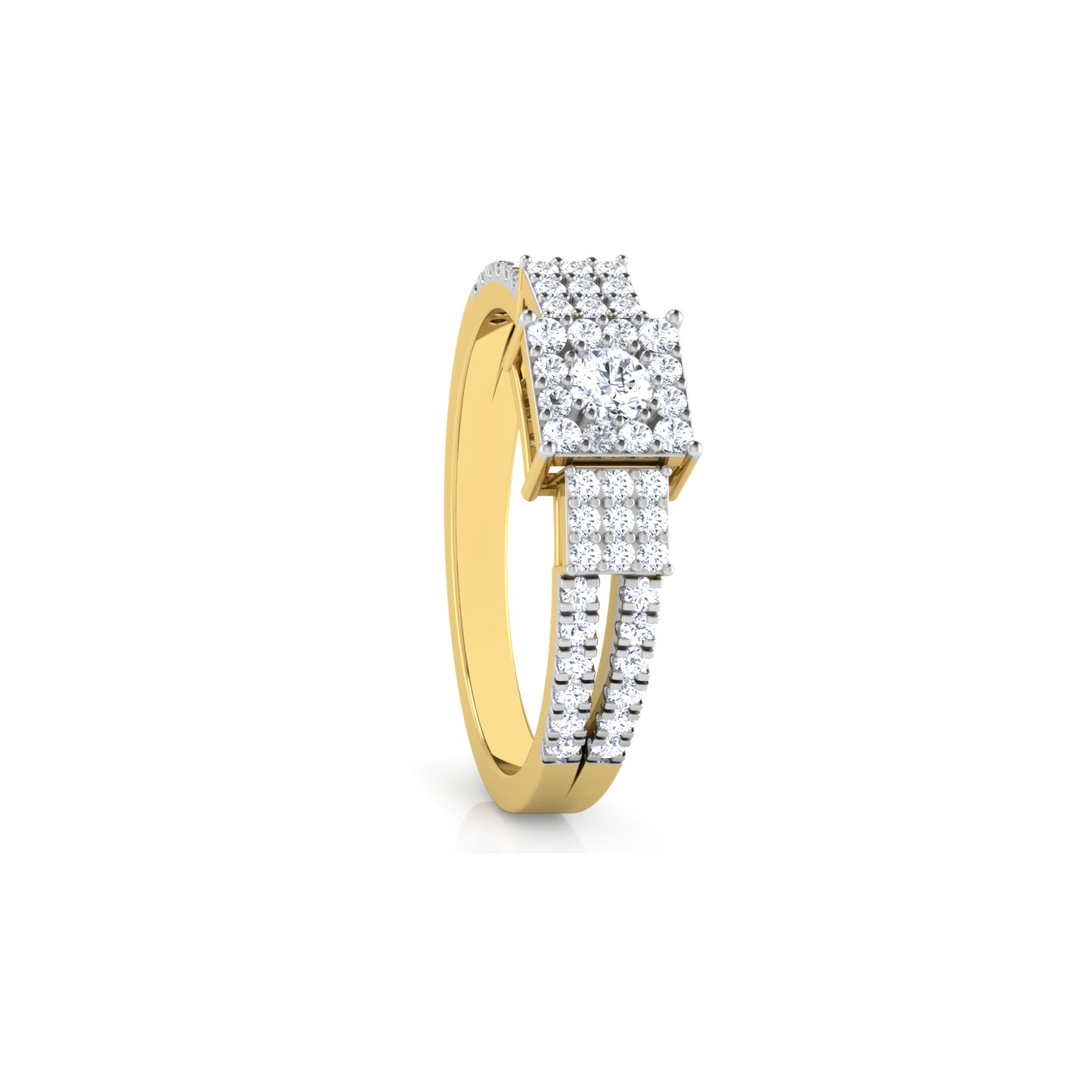 Ember Eclipse Eternal Flame 14Kt Diamond Ring