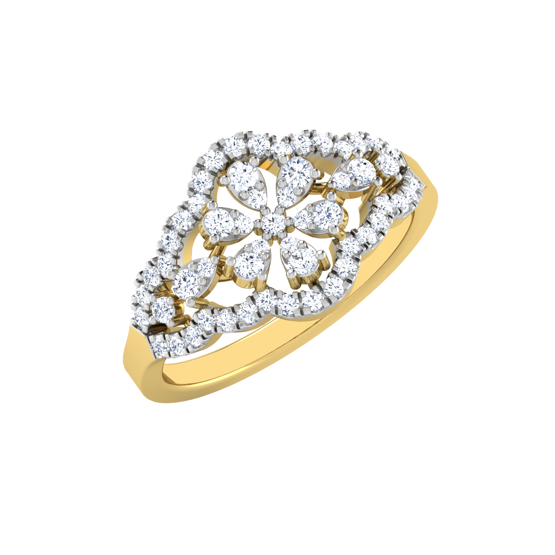 Enchanted Emberglow Eternal Diamondglow Ring