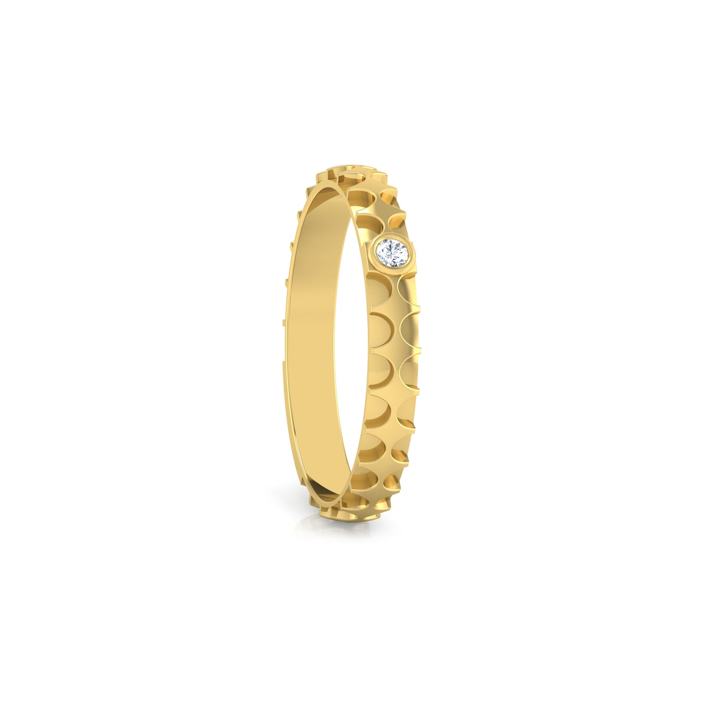 Velvet Cascade 18Kt Diamond Ring