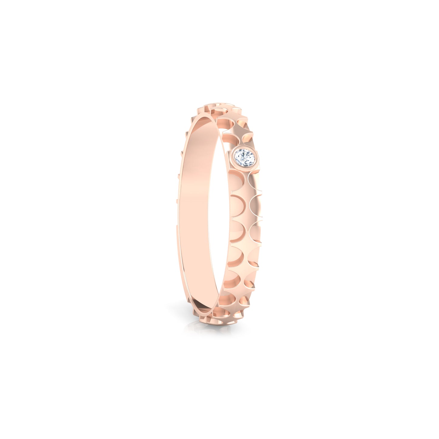 Velvet Cascade 18Kt Diamond Ring