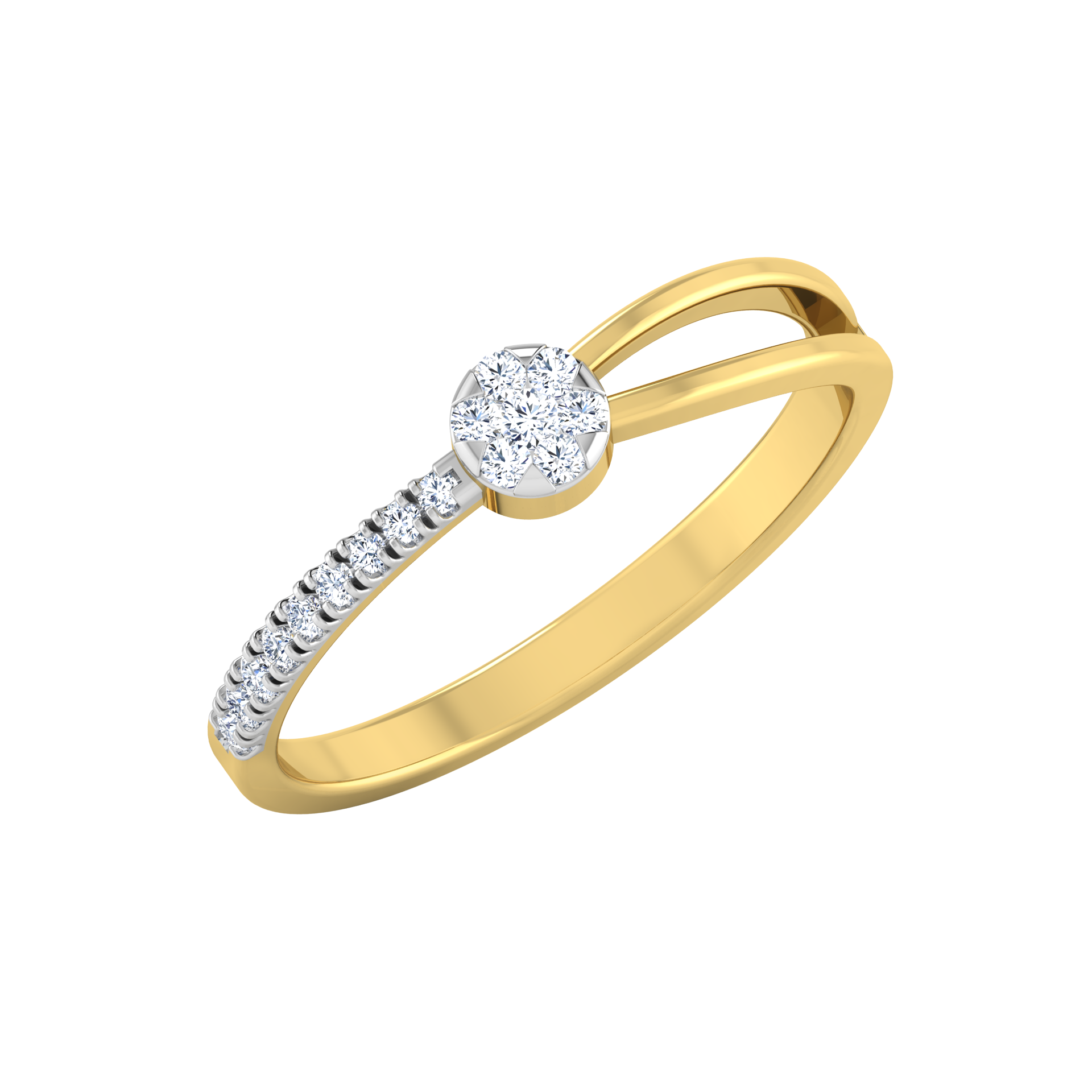 Astral 14Kt Diamond Ring