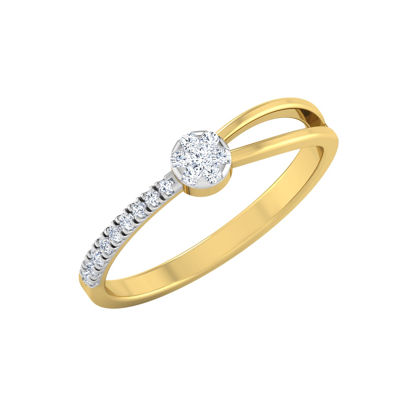 Astral 14Kt Diamond Ring