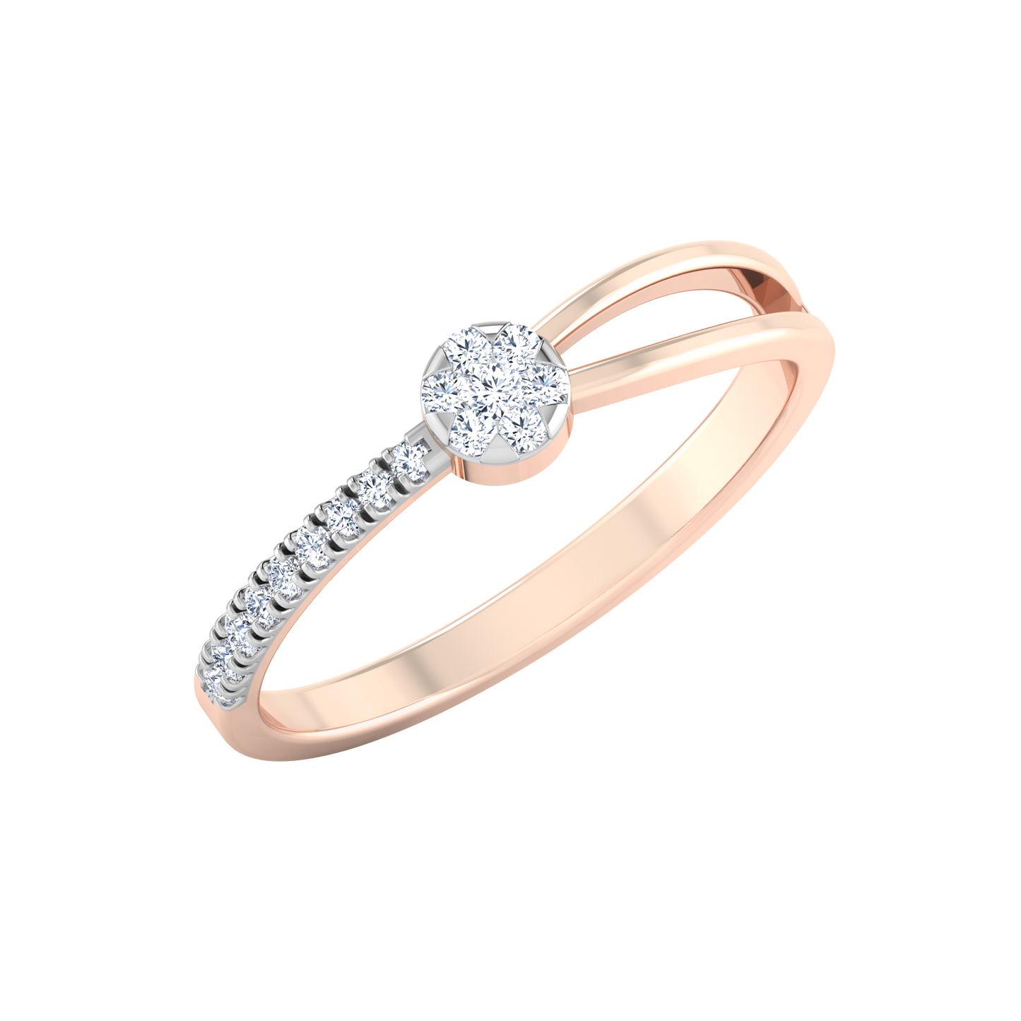 Astral 14Kt Diamond Ring