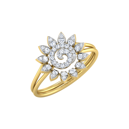 Radiance Glimmer 18Kt Diamond Ring