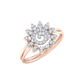 Radiance Glimmer 14Kt Diamond Ring