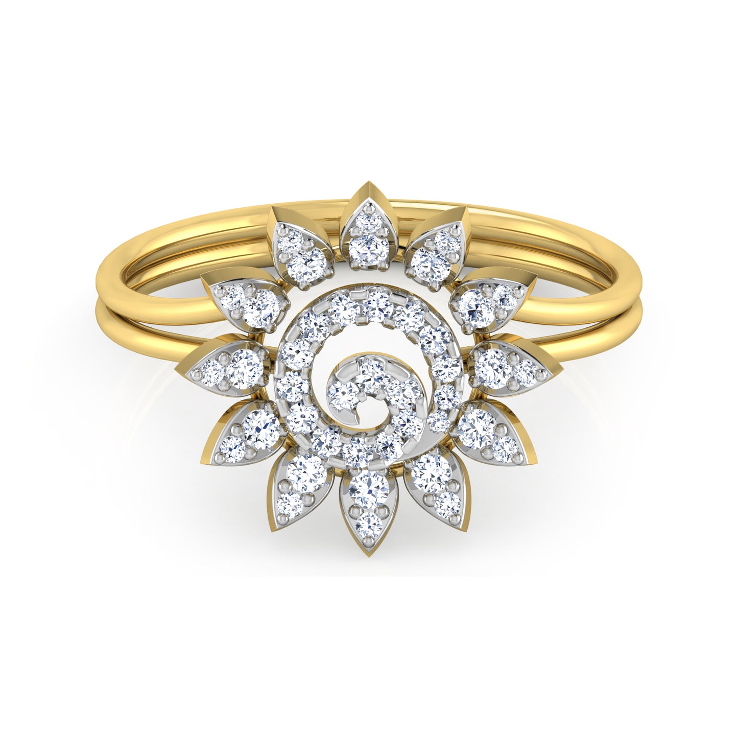 Radiance Glimmer 14Kt Diamond Ring