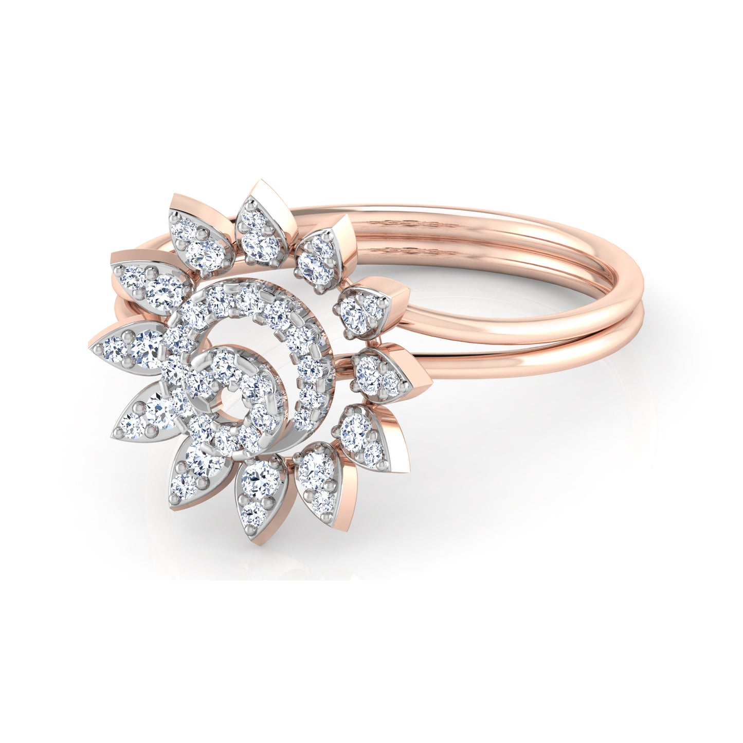 Radiance Glimmer 14Kt Diamond Ring