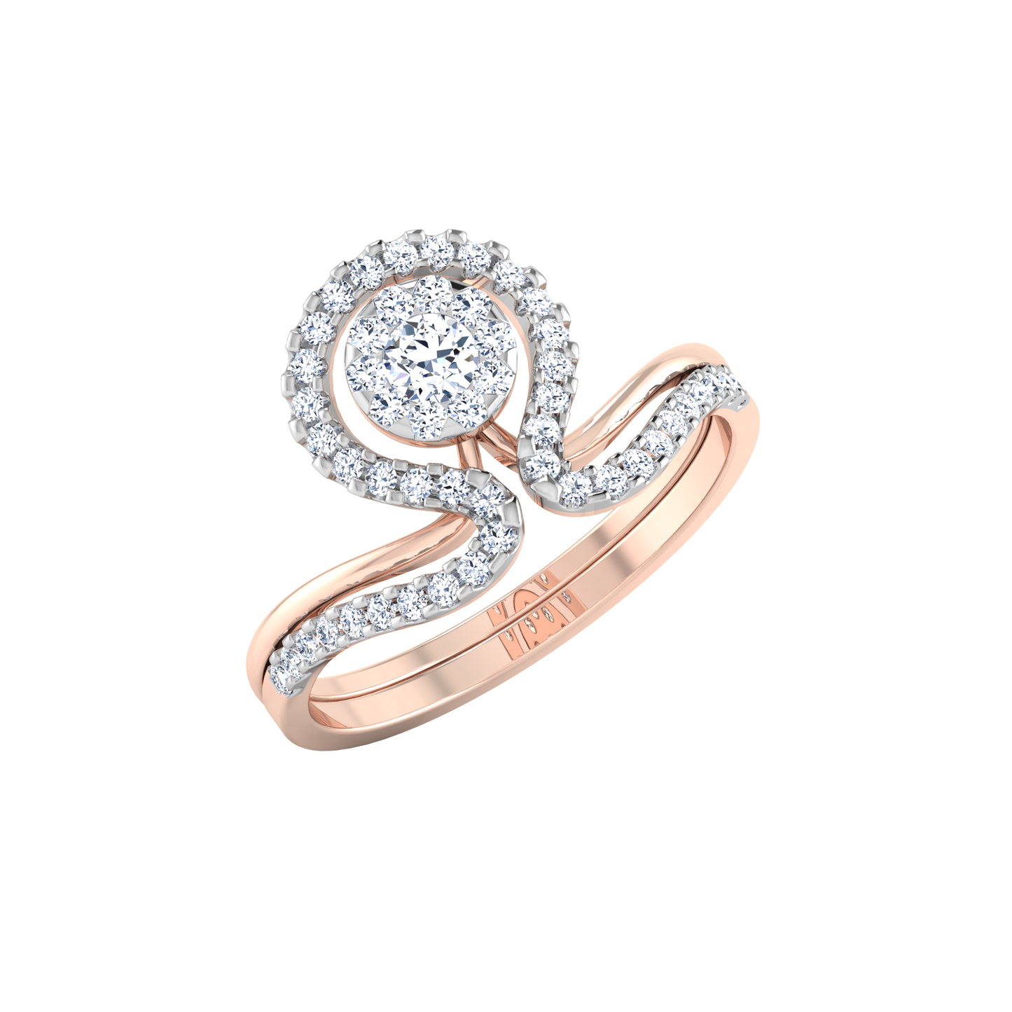 Glimmer Radiance 18Kt Diamond Ring