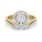 Glimmer Radiance 18Kt Diamond Ring
