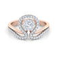 Glimmer Radiance 14Kt Diamond Ring