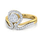 Glimmer Radiance 14Kt Diamond Ring