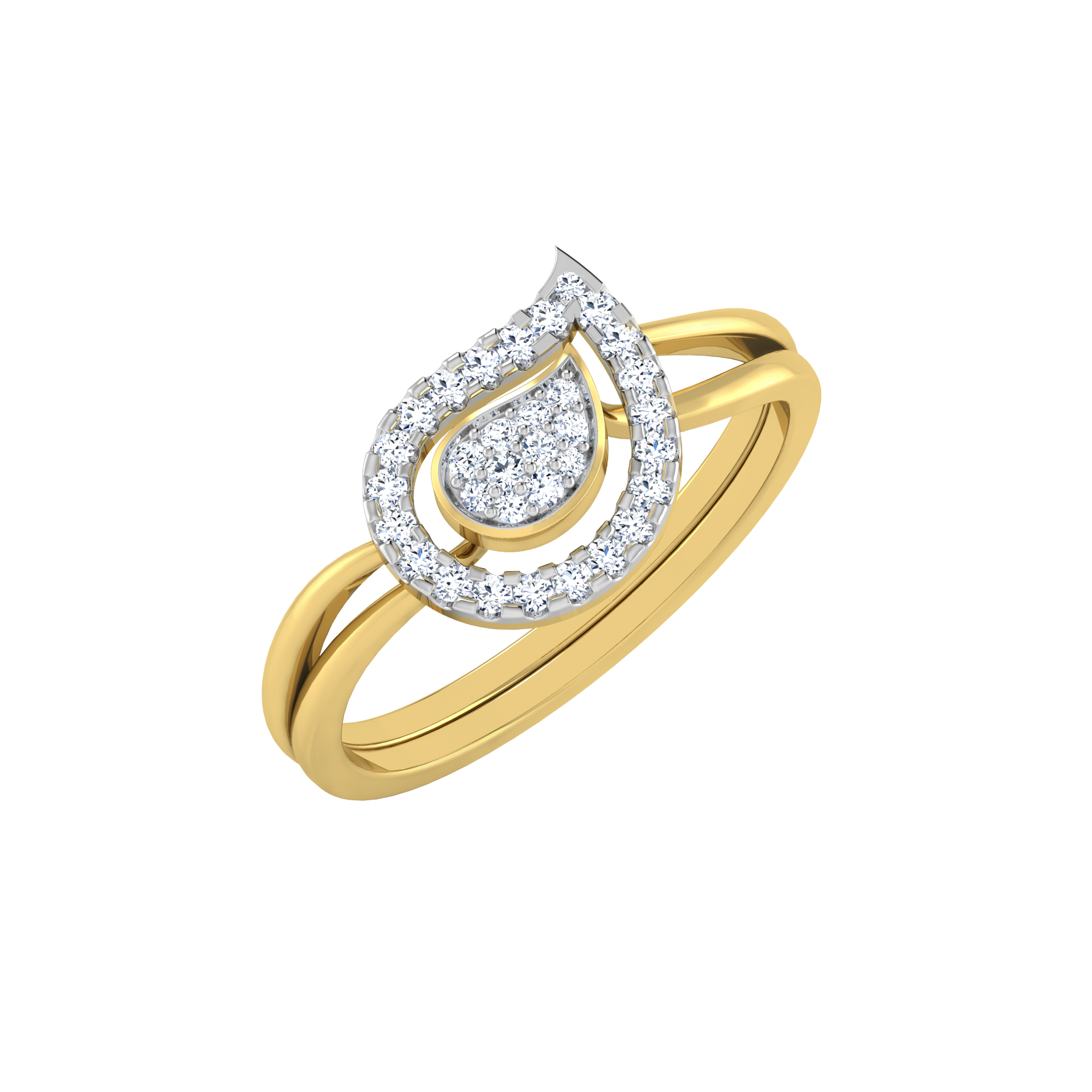 Enigma 14Kt Diamond Ring For Women