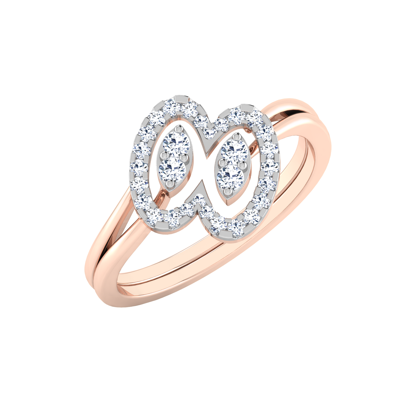 Oasis 14Kt Diamond Ring For Women