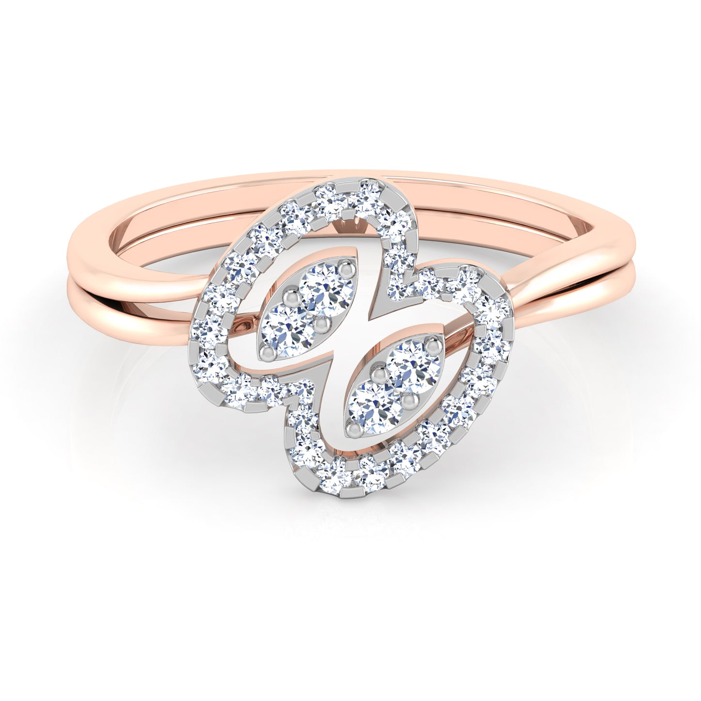 Oasis 14Kt Diamond Ring For Women