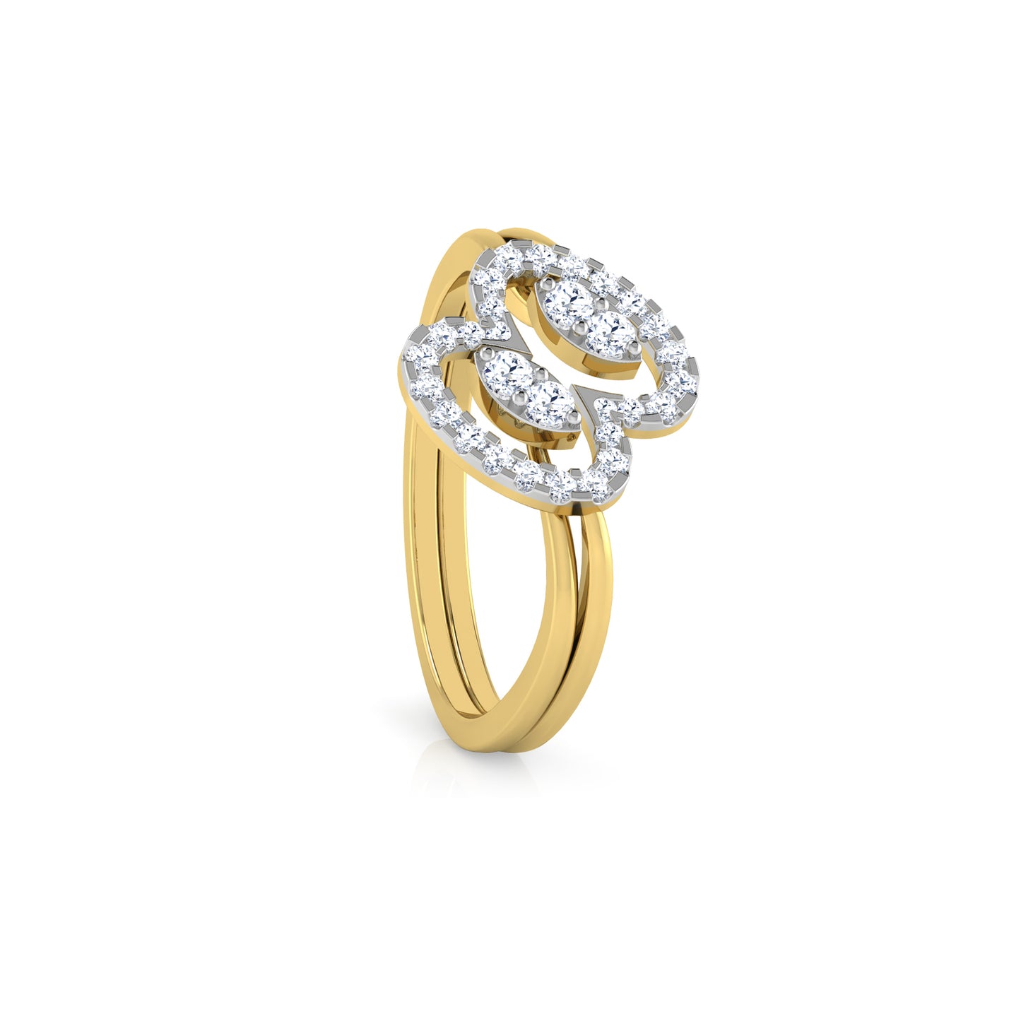 Oasis 14Kt Diamond Ring For Women