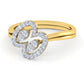 Oasis 14Kt Diamond Ring For Women