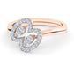 Oasis 14Kt Diamond Ring For Women