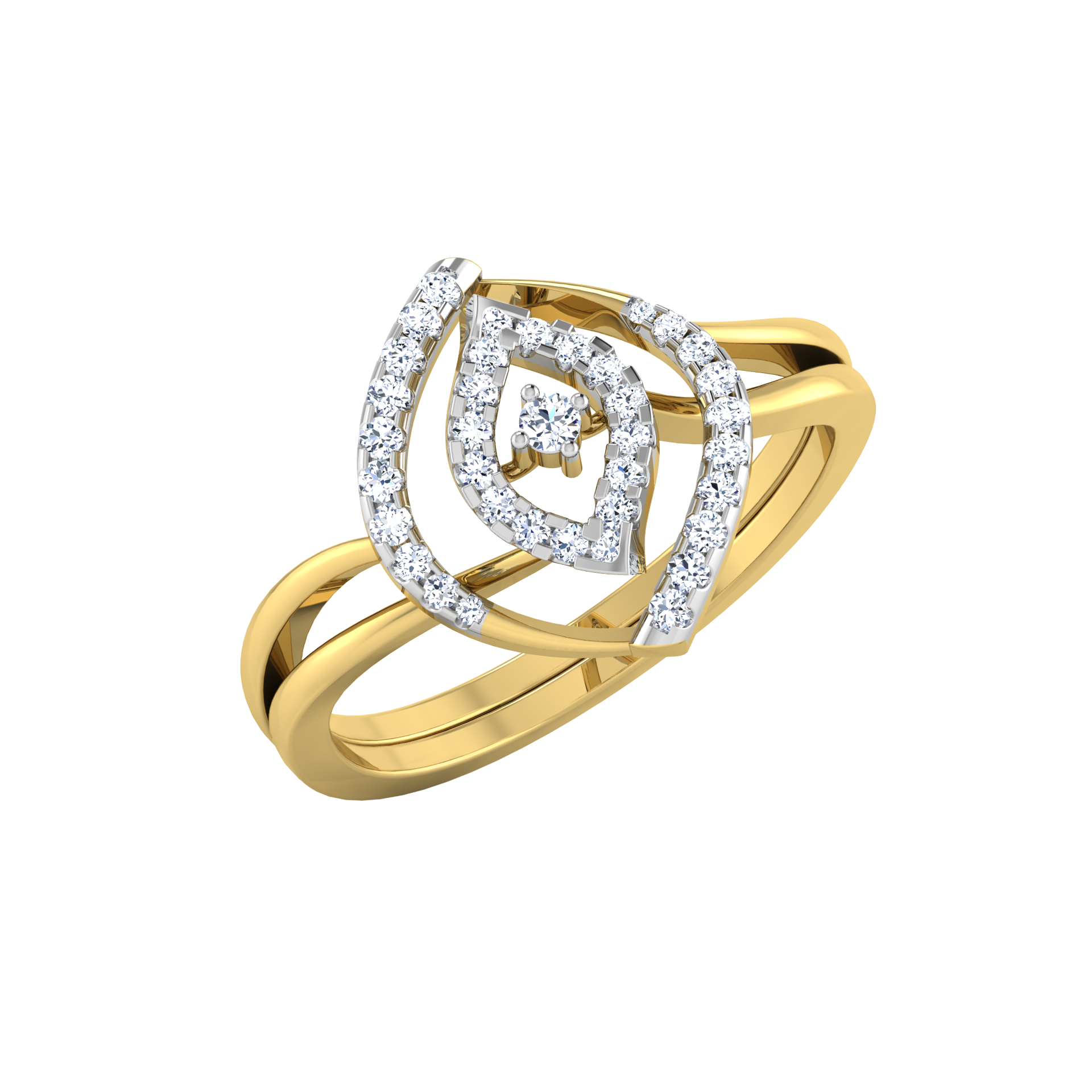 Elysium 14Kt Diamond Ring