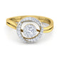 Symphony 18Kt Diamond Ring For Women