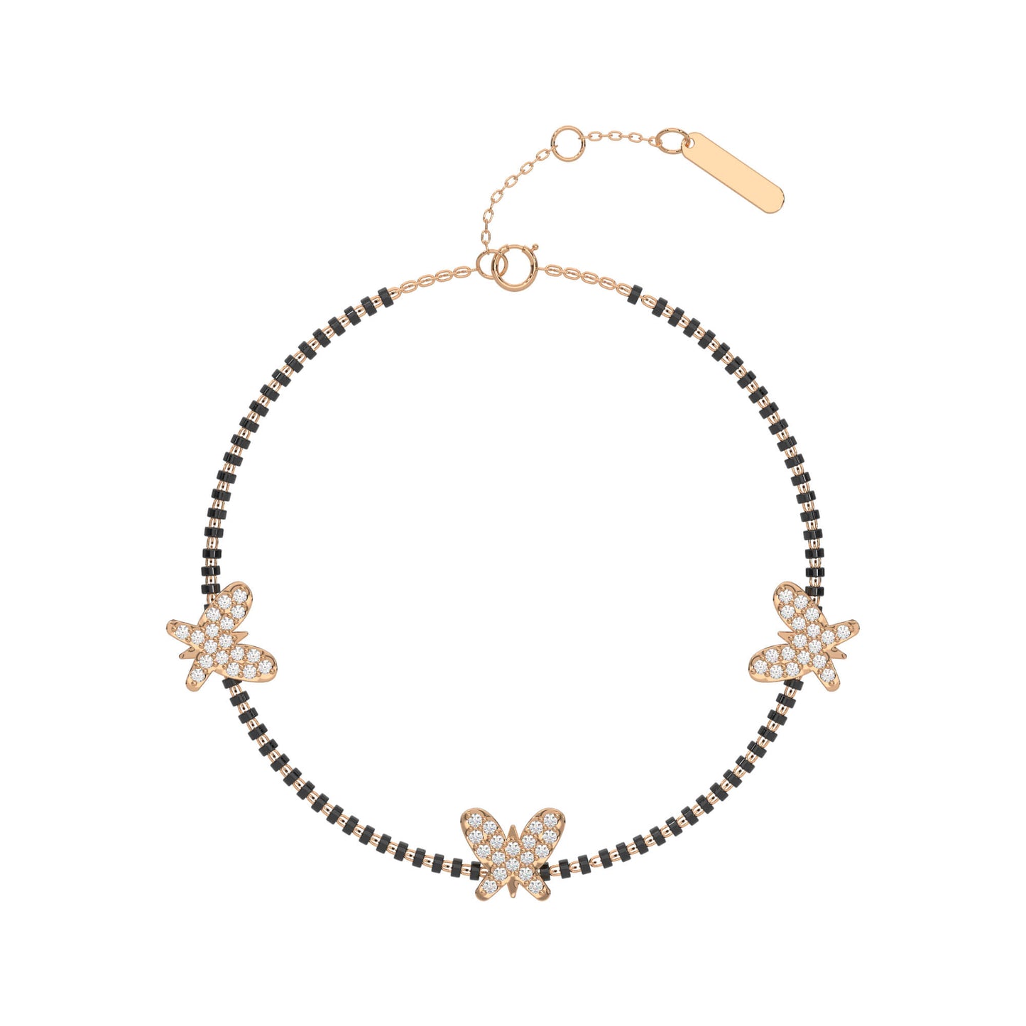 Gleaming Gossamer Diamond Bracelet 18K