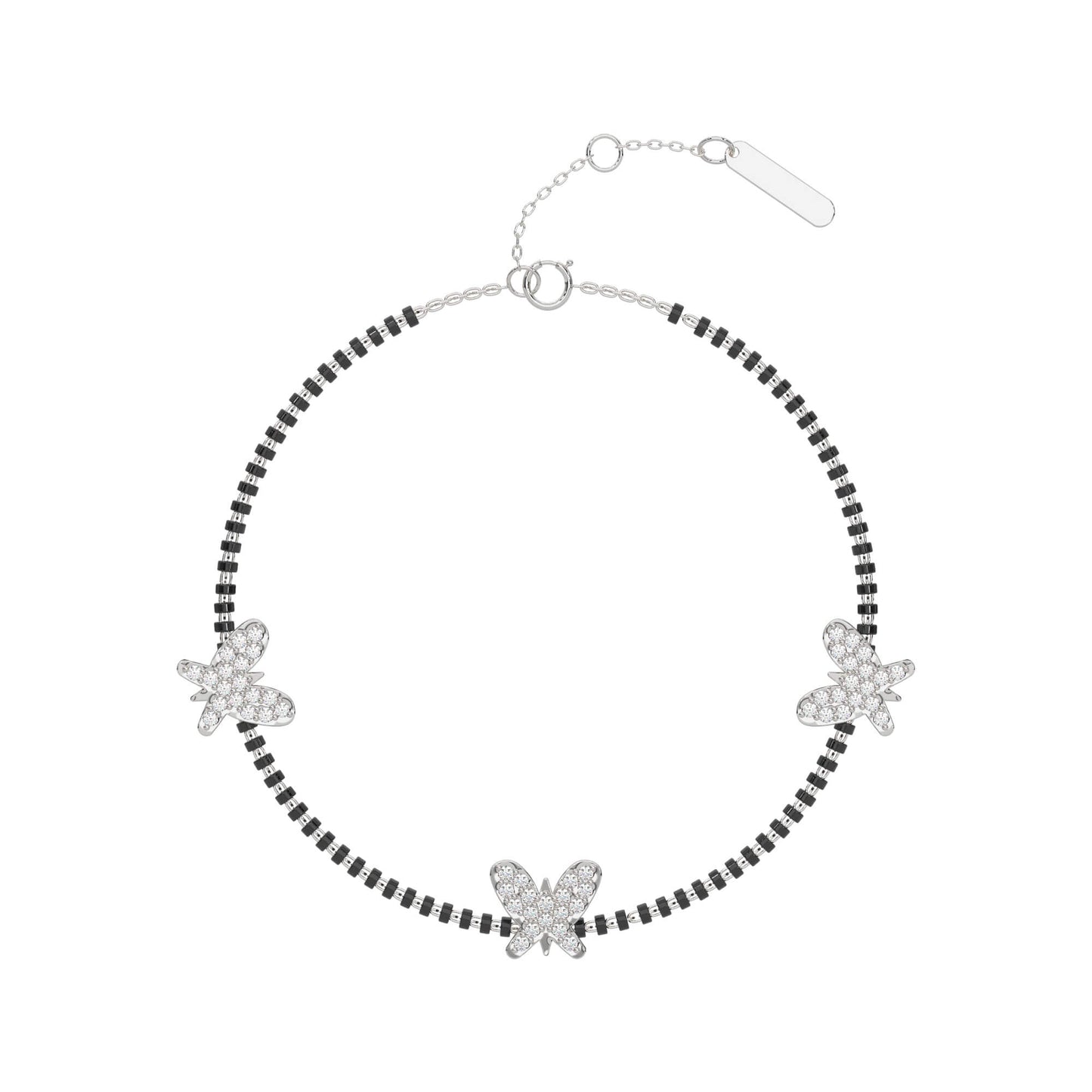 Gleaming Gossamer Diamond Bracelet 18K