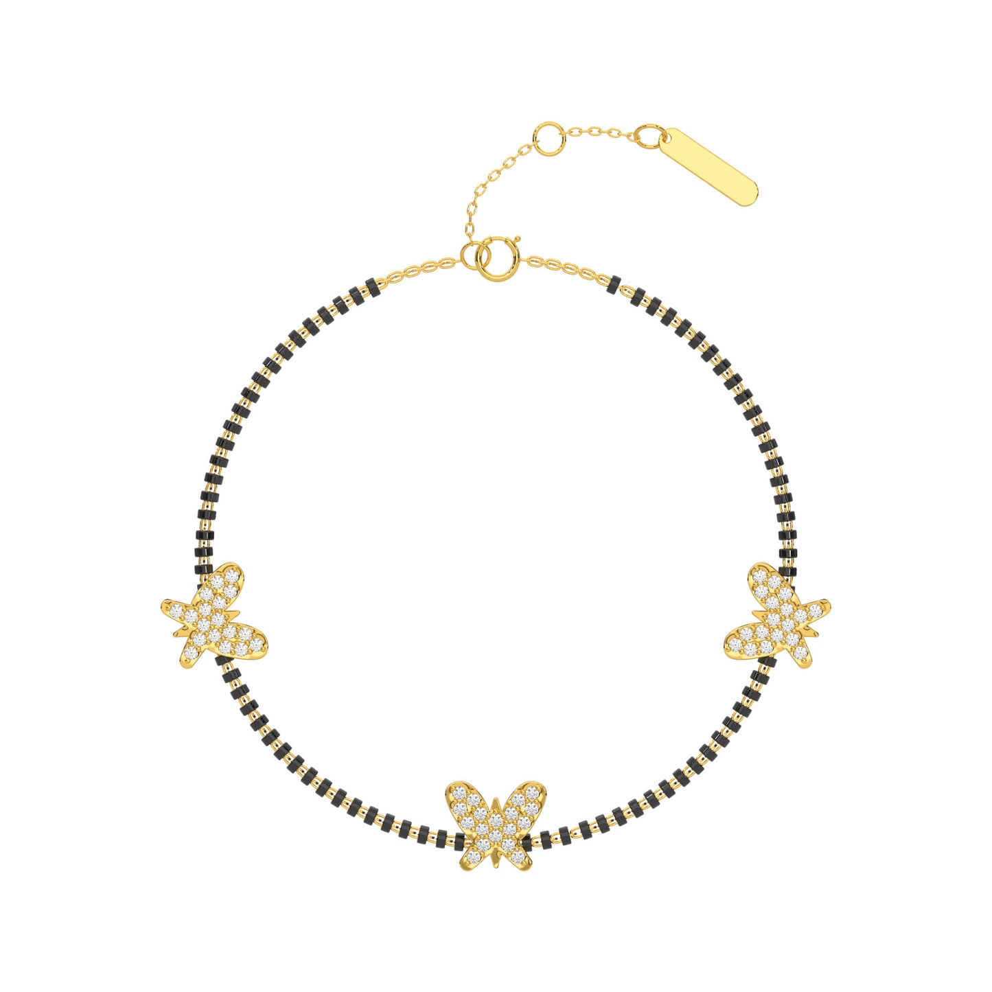 Gleaming Gossamer Diamond Bracelet 18K