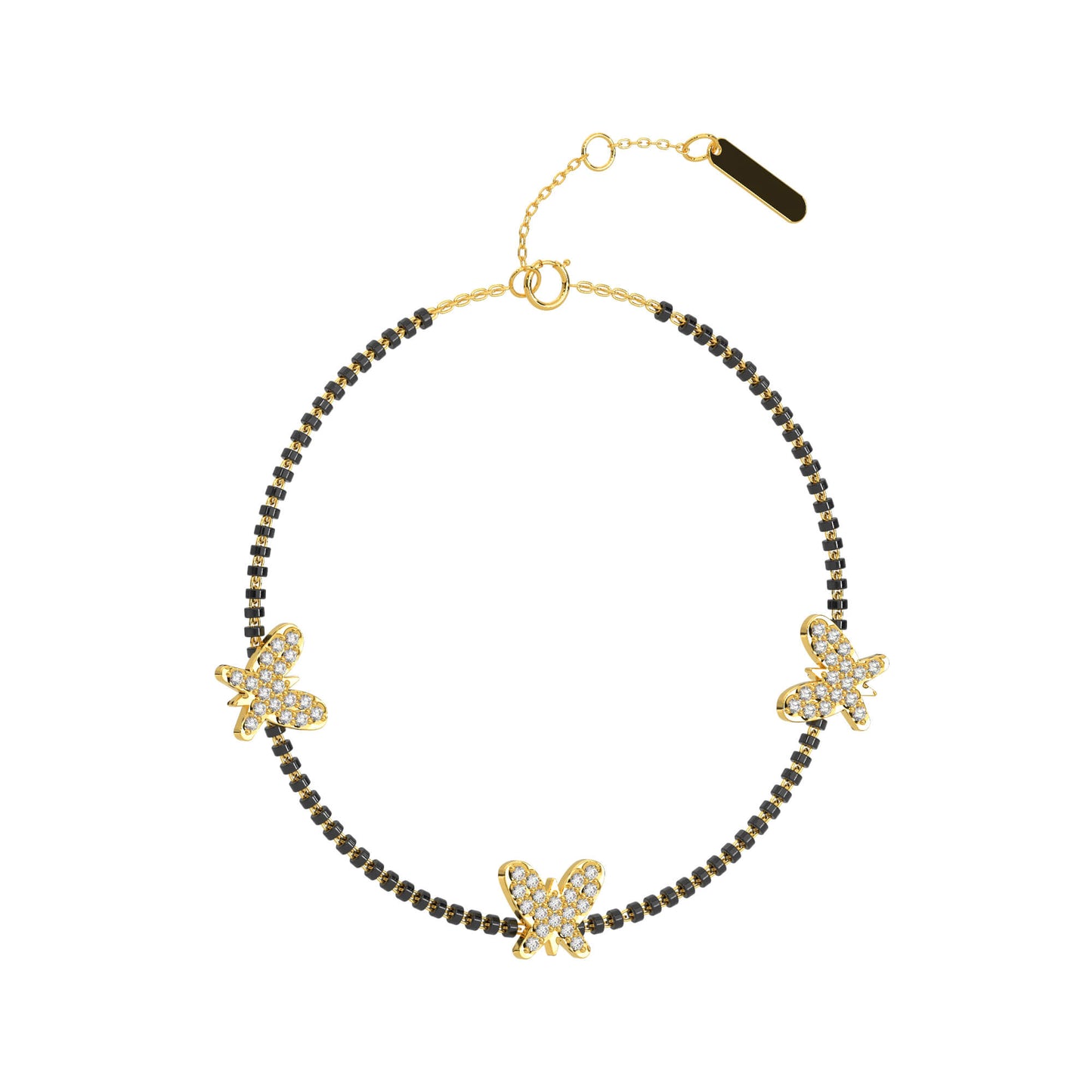 Gleaming Gossamer Diamond Bracelet 18K