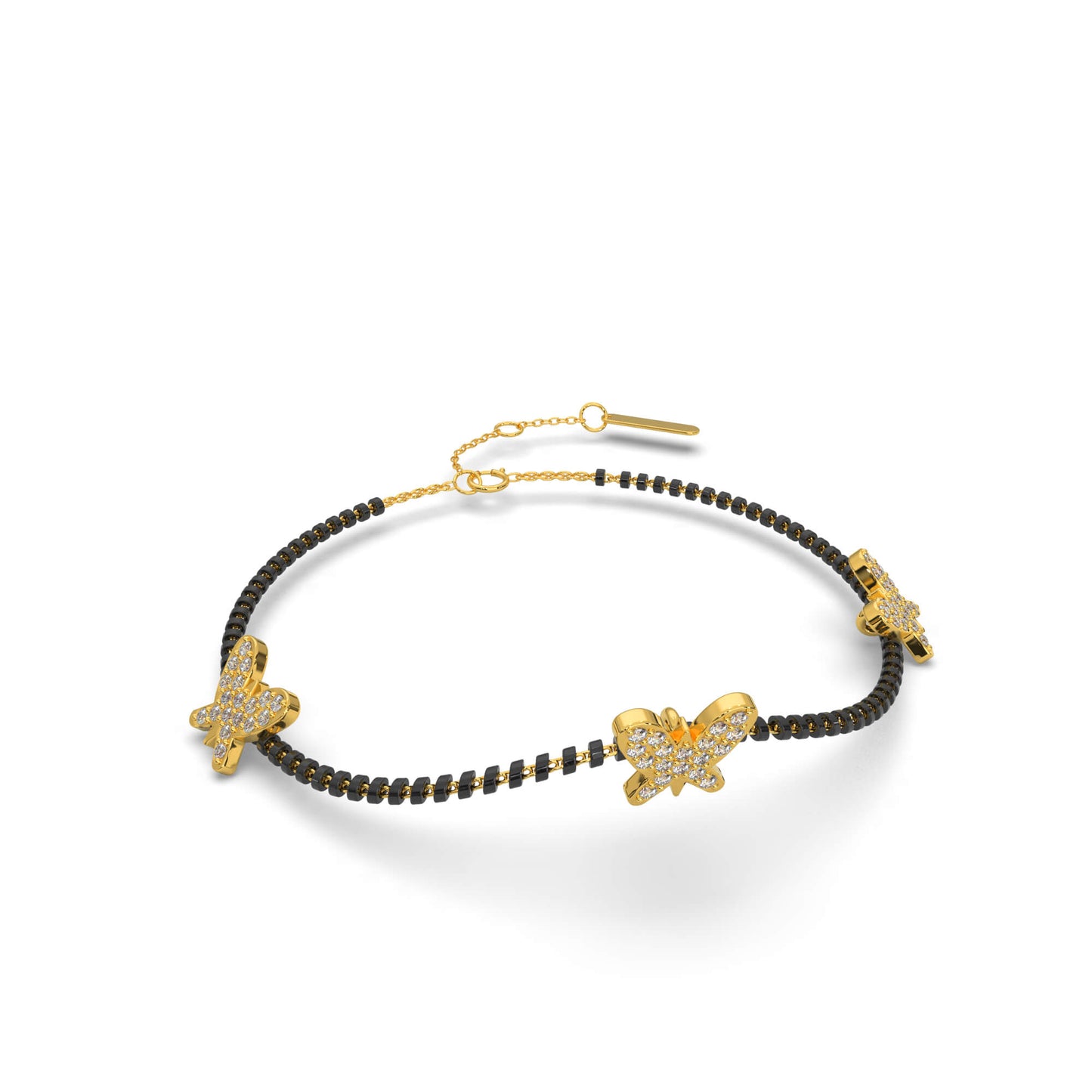 Gleaming Gossamer Diamond Bracelet 18K