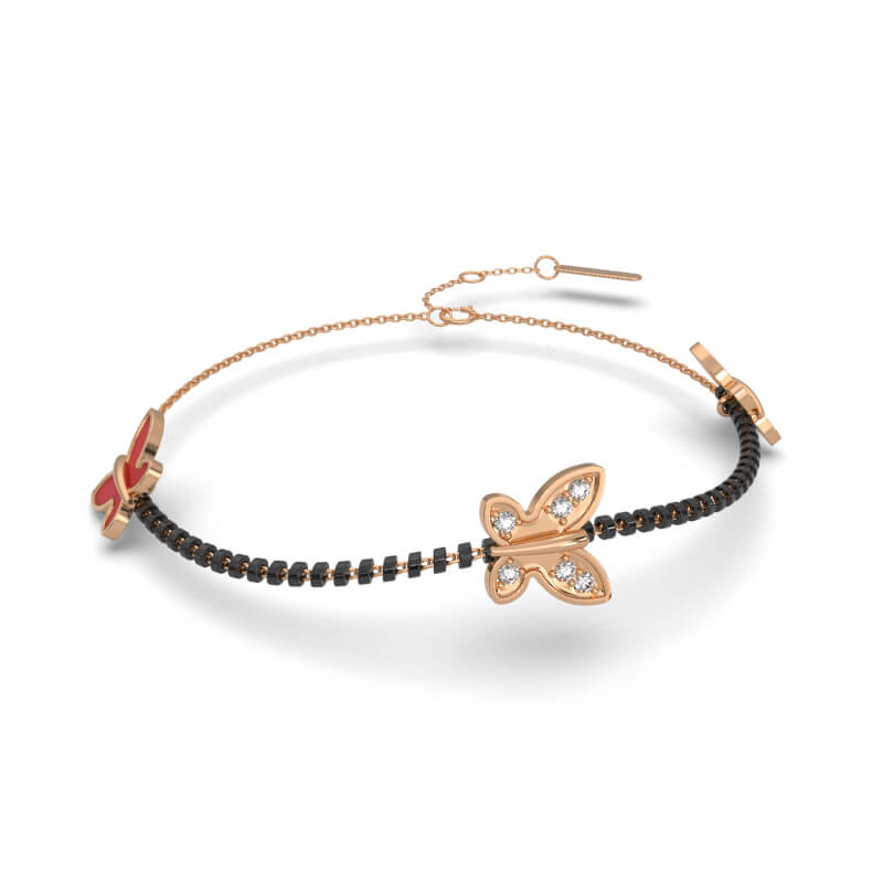 Scintillating Stardust Chain Bracelet 18K