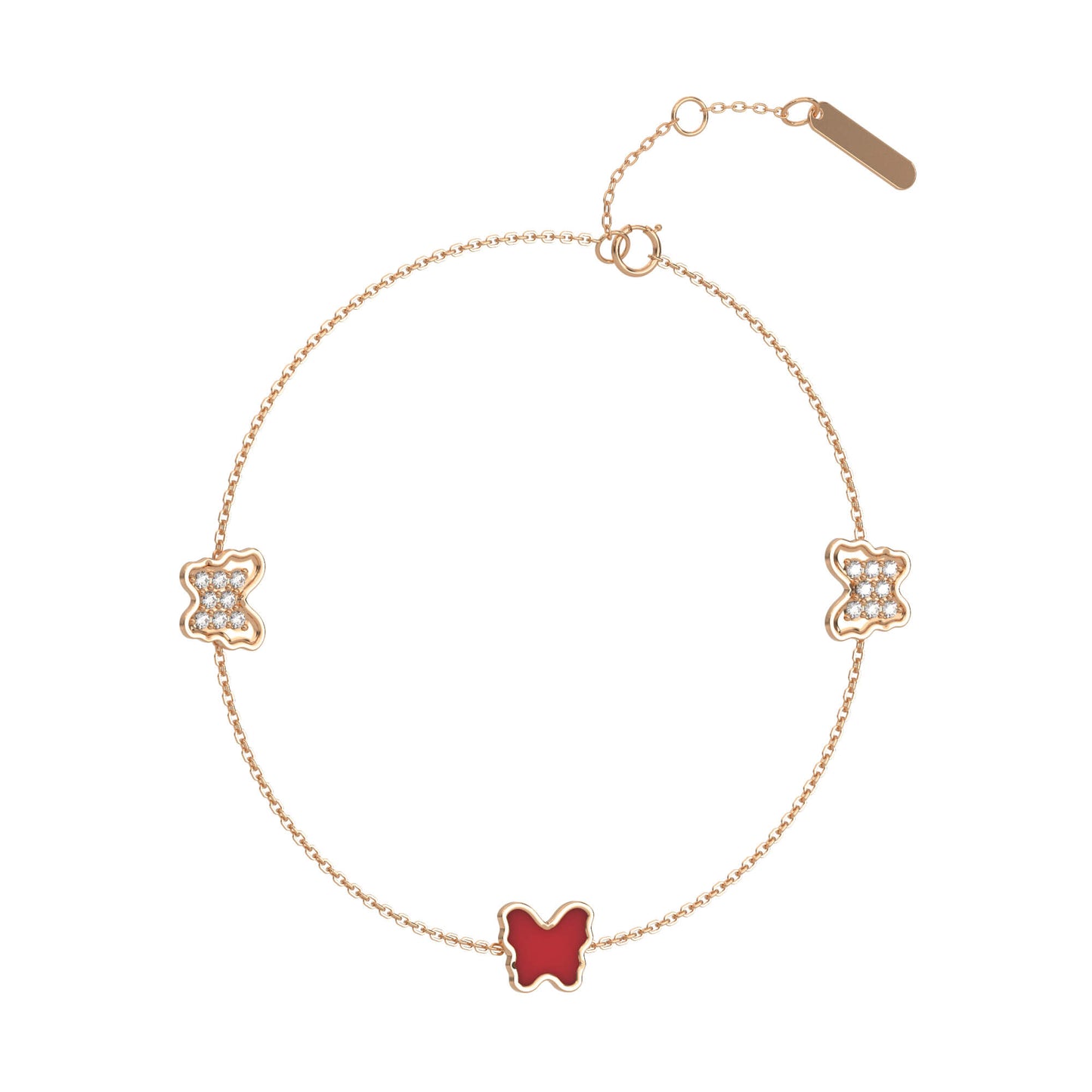 Eclat Elegance Diamond Chain Bracelet