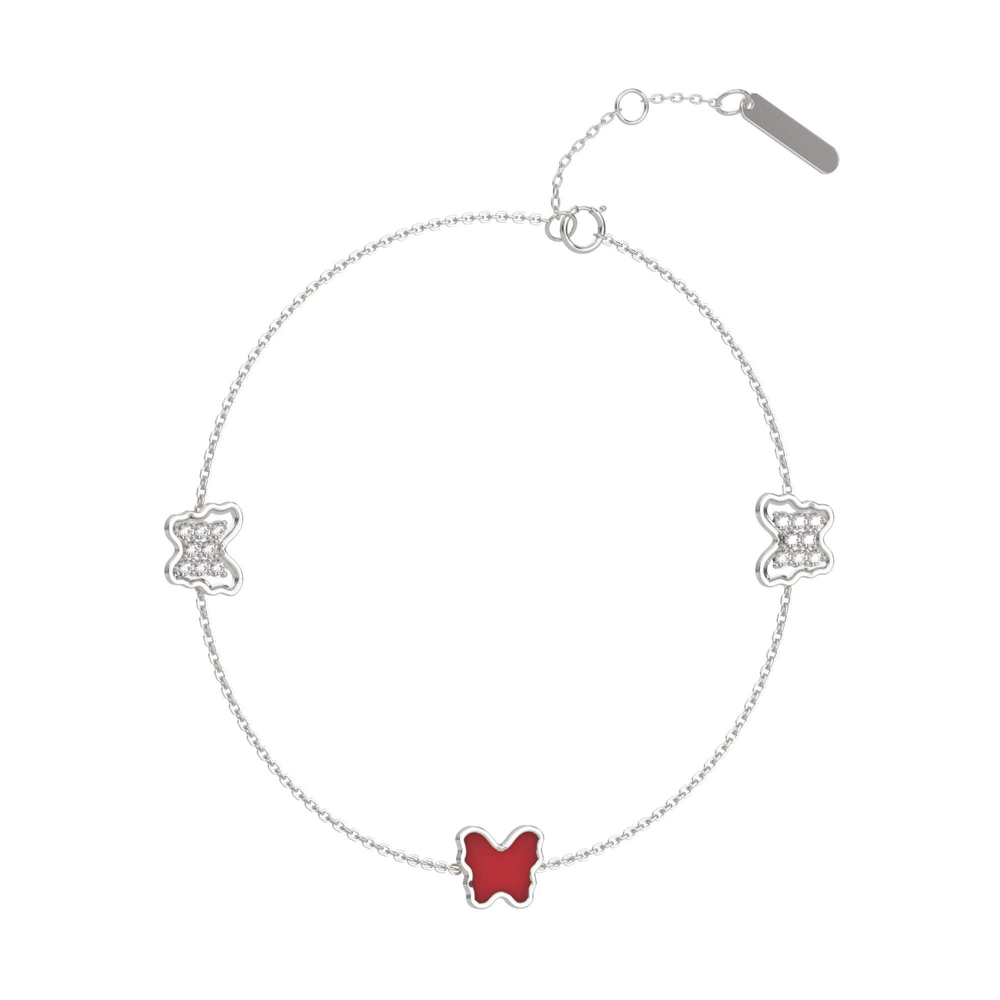 Eclat Elegance Diamond Chain Bracelet 18K
