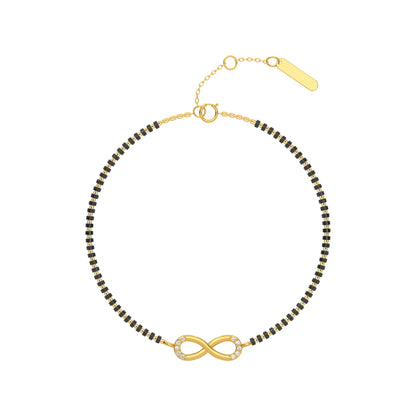 Radiant Reflection Chain Bracelet 18K