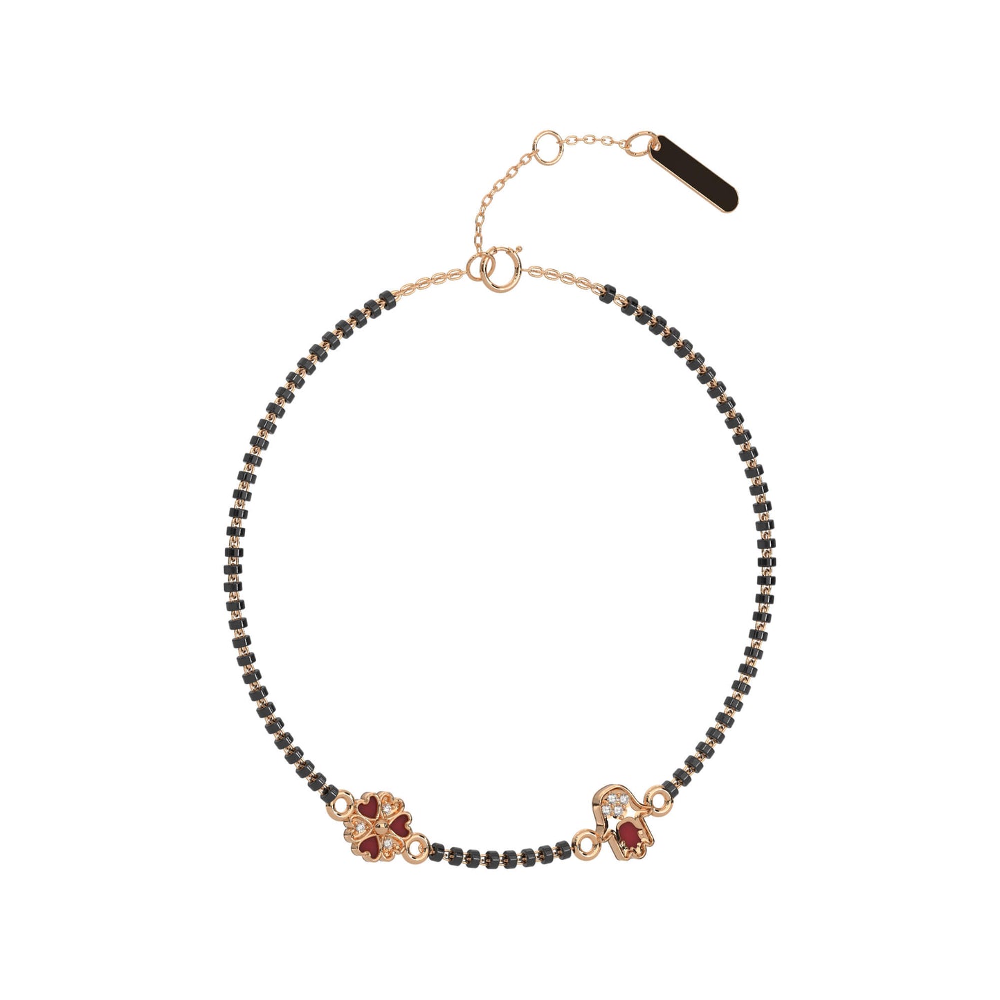 Gleaming Grace Diamond Chain Bracelet 18K