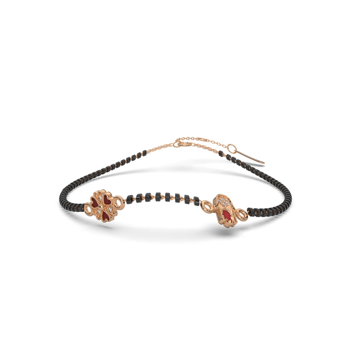 Gleaming Grace Diamond Chain Bracelet 18K