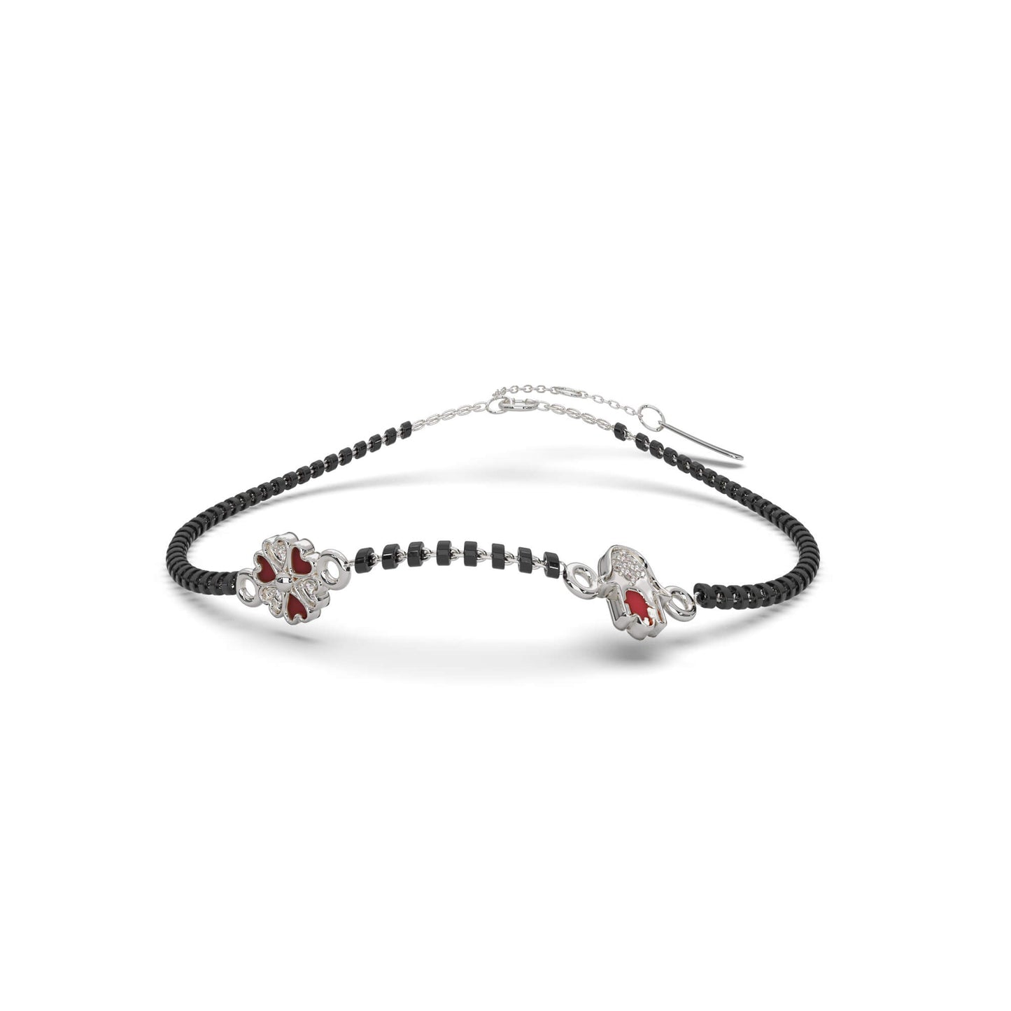 Gleaming Grace Diamond Chain Bracelet 18K