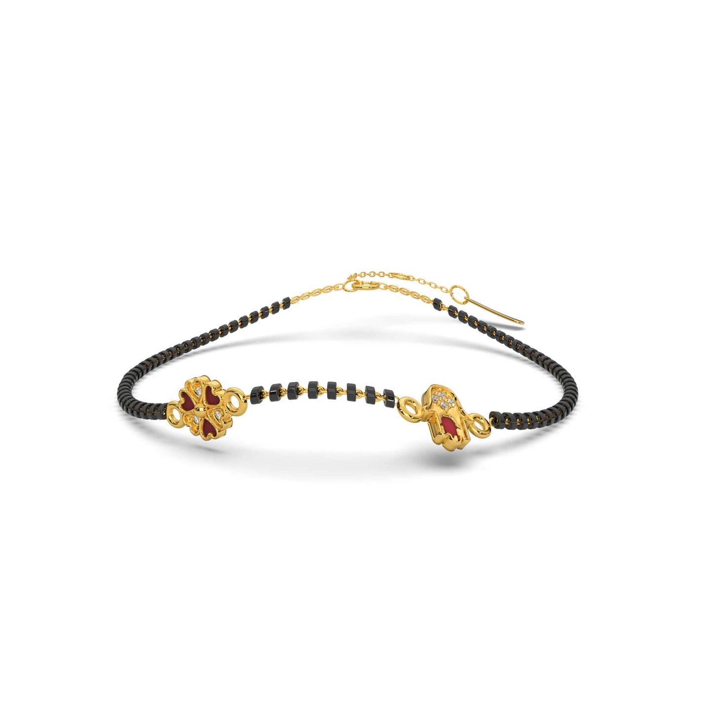 Gleaming Grace Diamond Chain Bracelet 18K